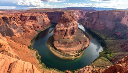 Vast canyon loop, vibrant colors