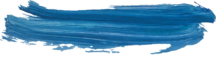abstract blue background paint brush