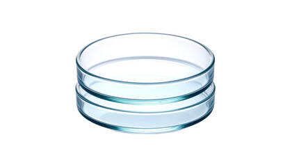 Obraz premium Stacked petri dishes illustration isolated on transparent background