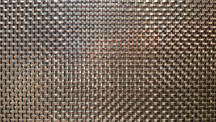 Abstract Architectural Aluminium Stainless Steel Metal Wall Cladding With Wire Mesh Pattern