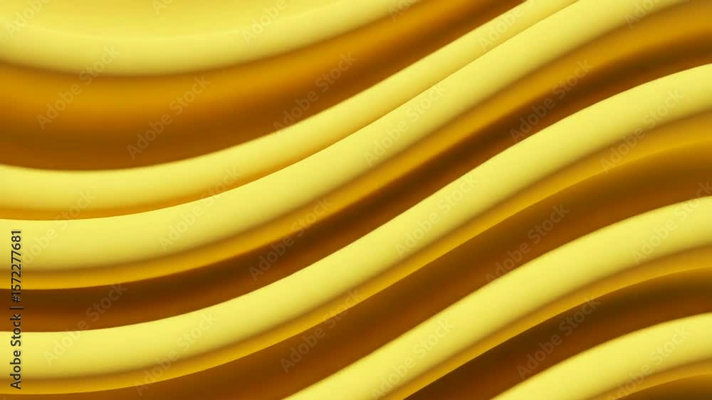 Poster a golden abstract background with smooth, flowing waves and a subtle gradient