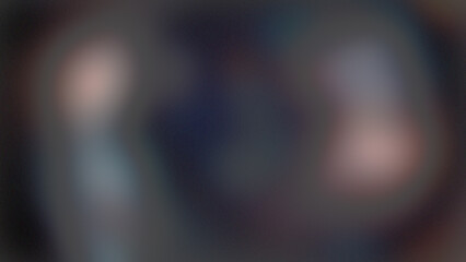 Two Figures in a Mysterious Dark Abstract Background With a Soft Glow