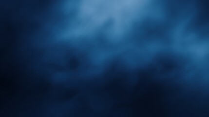 Smooth sapphire blue gradient backdrop, elegant and clean for yearbook portraits.