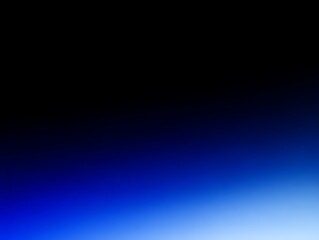 Fototapeta premium Black background blending smoothly into dark blue and white gradient left to right.