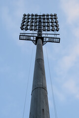 Cricket stadium flood lights poles at Delhi, India, Cricket Stadium Lights