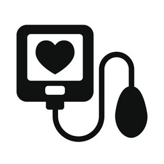 blood pressure monitor icon 