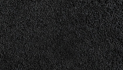 Fototapeta premium High resolution black texture felt texture fiber natural wool pattern background. Real black felt wool textile texture pattern background felted cloth texture pattern natural abstract background. 