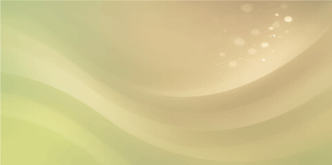 Abstract green and orange light-wave pattern with a bright, curving gradient and dynamic lines for a vibrant background illustration