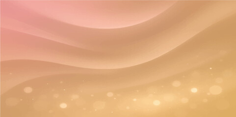 Sunset-Inspired Abstract Layers with Warm Glowing Light and Fluid Gradient Transitions