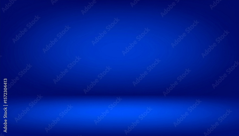 Poster abstract blue background for web design templates and product studio with smooth gradient color