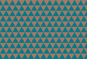 Traditional Japanese Scale Pattern – Horizon Green and Mocha Mousse