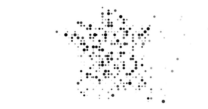 Modern Dot Flow Reveals France Map