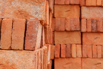 orange brick detail texture