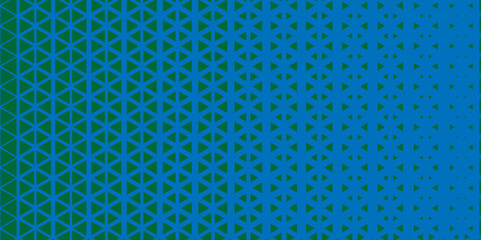 abstract hexagonal pattern background. Degraded border for design prints.Fade halftones wallpaper.Vector illustrationflat geometric texture symbol. Honey bee hive blue and green color Template Design