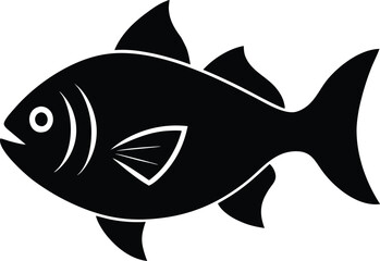 vector illustration of a fish
