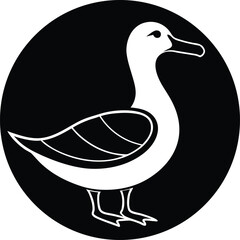 vector illustration of duck