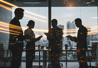 Business Team Strategic Discussion