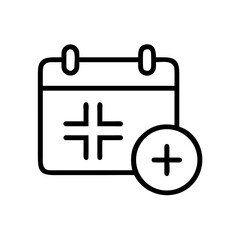 Obraz premium Calendar Date & Schedule Icon: Time, Planning & Event Management