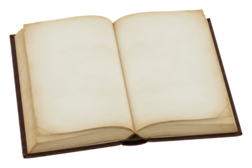 古びた書物 暖色系の光で照らされ 静かに開かれる