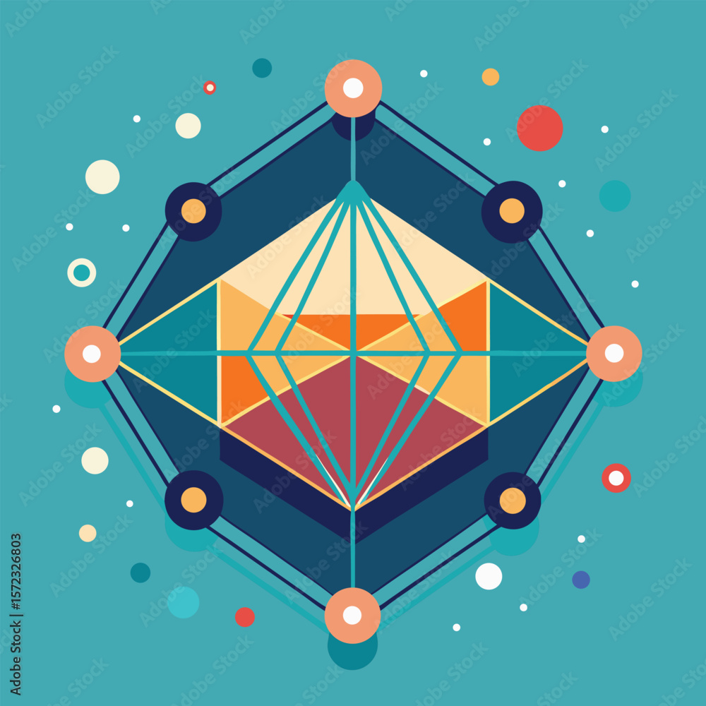 Poster abstract simple geometric vector seamless pattern with gold line texture on white background. light 