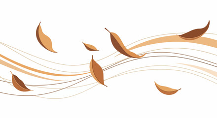 August Leaves in Motion — Minimalist Foliage Dance in Warm Summer Wind