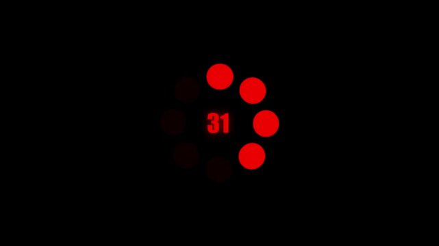 screen Loading bar downloading bar loading screen progress animation,0-100%Progress bar with loading bar animation for loading or downloading data on black background.