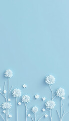 Abstract digital futuristic blue background