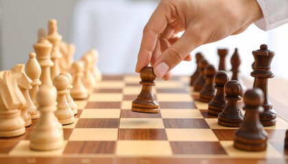  Strategic Pawn Move in Chess Game