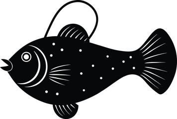 vector illustration of a fish