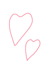 ハート　絵文字　シンプル