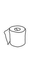 roll of toilet paper