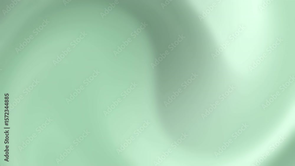 Poster abstract soft sage green background with soft, flowing wave patterns creates a smooth, blurred texti
