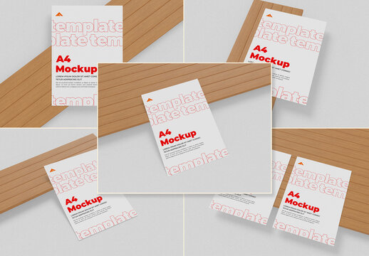 A4 Paper Size Mockup
