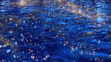 Sparkling water surface
