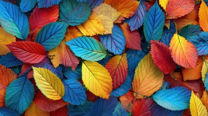 Vibrant autumn leaves (1)