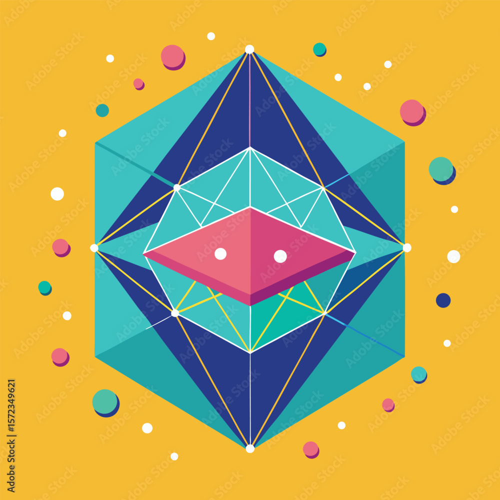Poster abstract simple geometric vector seamless pattern with gold line texture on white background. light 