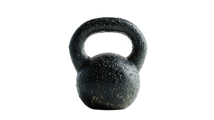 Unique kettlebell with fluid resistance, isolated on white background