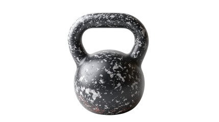 Unique kettlebell with fluid resistance, isolated on white background