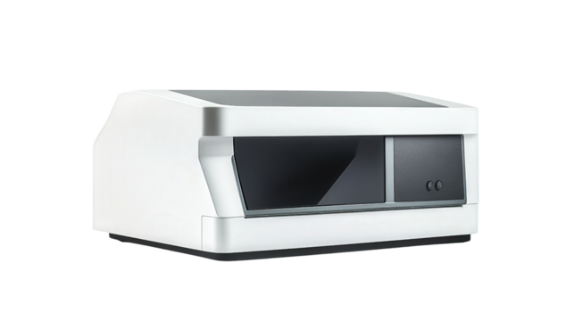 UV-visible spectrophotometer, background isolated on a Transparent background, PNG file.