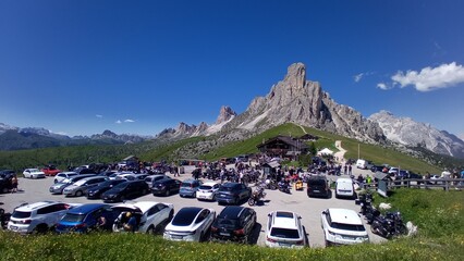 Passo Giau, Dolomiti Bellunesi. Belluno, Veneto, Italia 