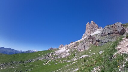 Passo Giau, Dolomiti Bellunesi. Belluno, Veneto, Italia 