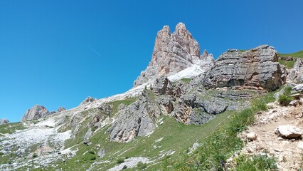 Passo Giau, Dolomiti Bellunesi. Belluno, Veneto, Italia 
