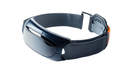 Wearable sleep apnea monitor, background isolated on a Transparent background, PNG file.