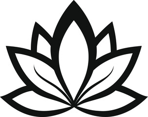 Lotus plant symbol.