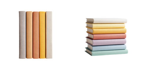 Books showcasing knowledge and learning, representing a sophisticated library or study, emphasizing literary culture and academic resources