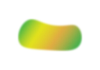 Colorful Blurred Abstract  Shape,  Blurred green, orange,  yollow gradient shape