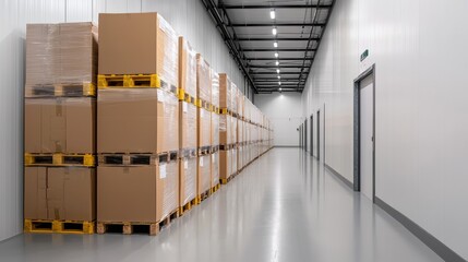 State-of-the-Art Food Warehouse for Efficient Cold Chain Transportation