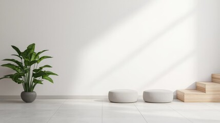 cozy cardio, Tranquil Tai Chi Practice: Gentle Movements in Serene Zen Room cozy workout, indoor fitness, home cardio,