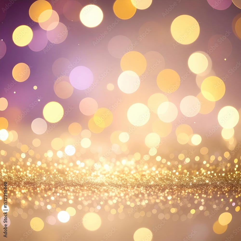 Poster colorful sparkling bokeh background abstract art digital design vibrant environment artistic viewpoi