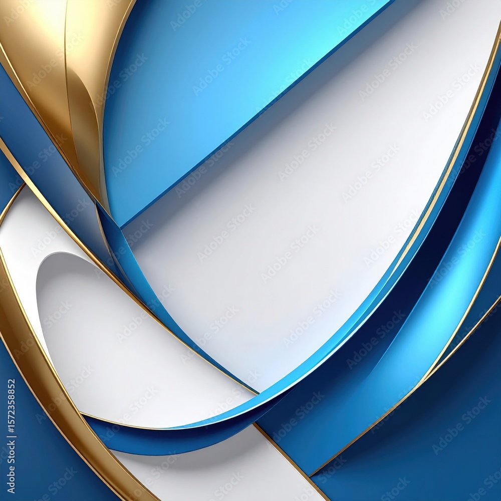 Poster dynamic abstract shapes digital art graphic design modern environment close-up view visual identity